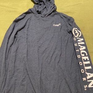 MENS MAGELLAN Long sleeve hoodie. Size: Small